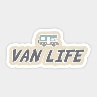Van Life Nomad Traveler Camping Camper Road Trip Sticker